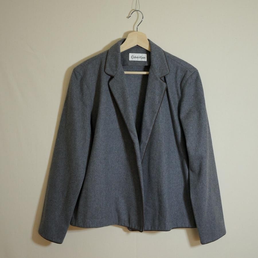 Calvin Klein Wool jacket Size8｜ HOLIDAY WORKS｜pop-up-shop | ONLINE ...