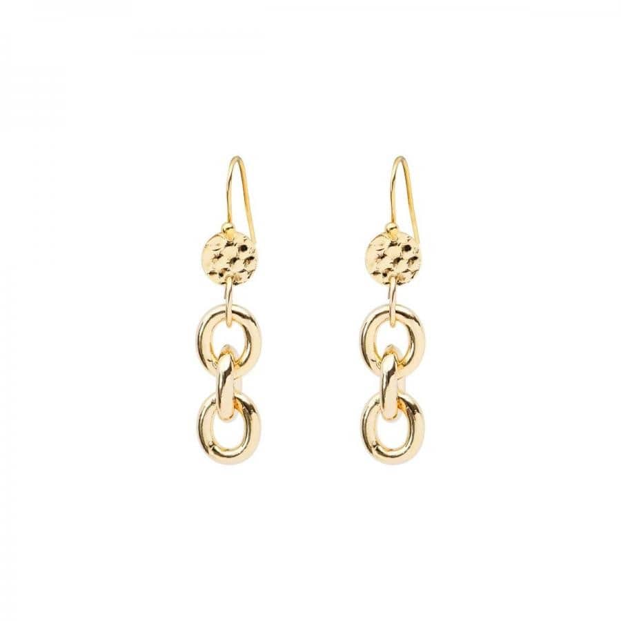 SANDRINE ピアス ゴールド FREE