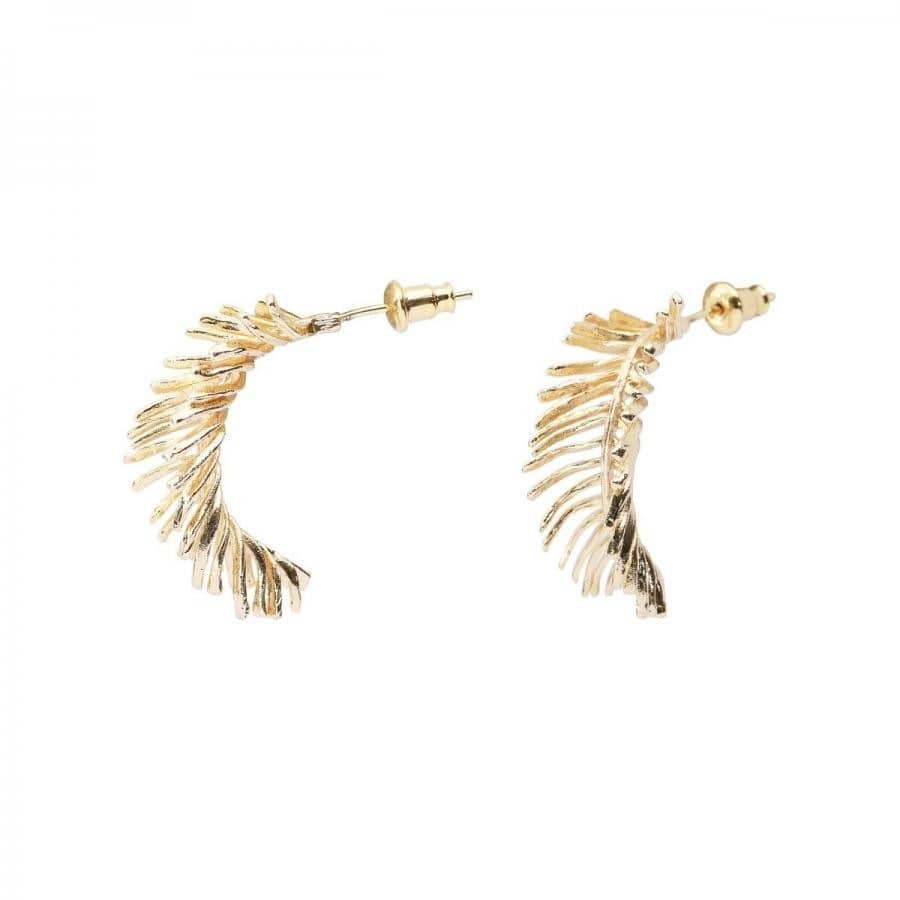 FLORA ピアス ゴールド FREE