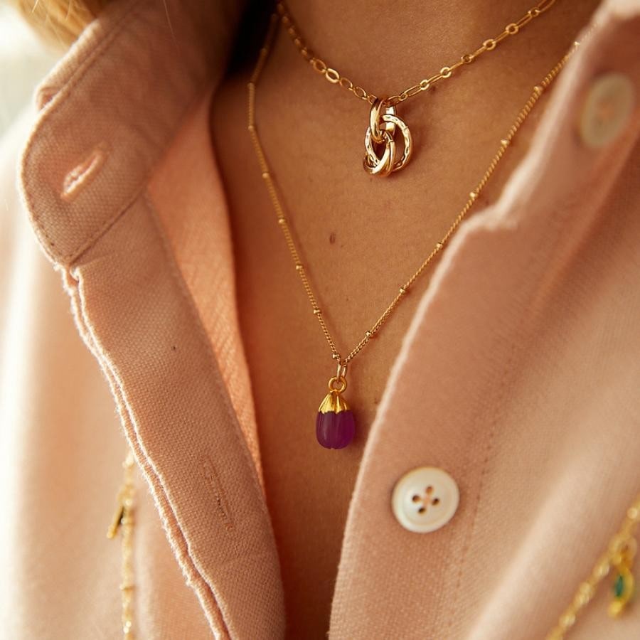 ANNIE ネックレス ゴールド Free