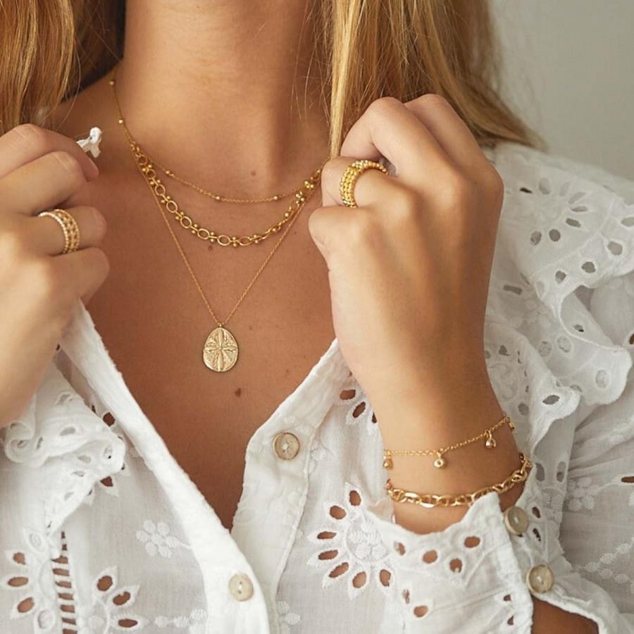 LEONTINE ネックレス ゴールド Free