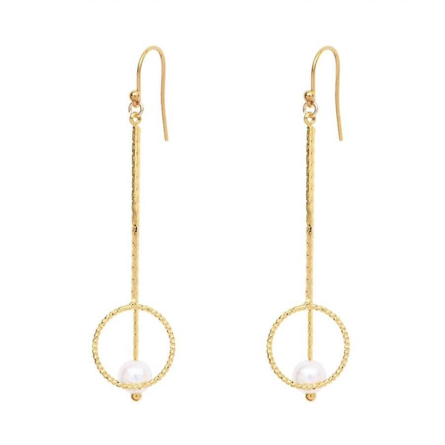 KIKIピアス ゴールド FREE