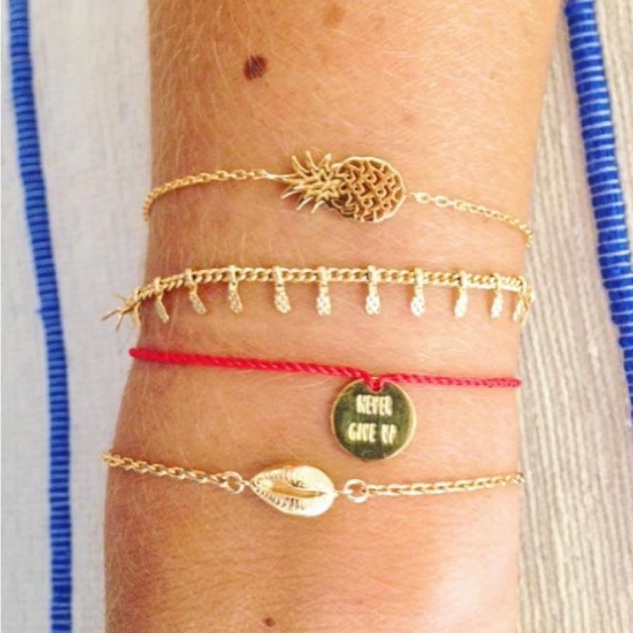 ANANAS ブレスレット ゴールド ゴールド FREE