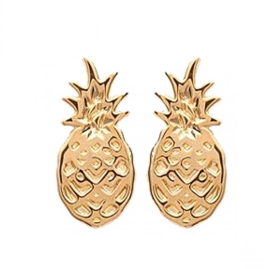 ANANAS ピアス ゴールド