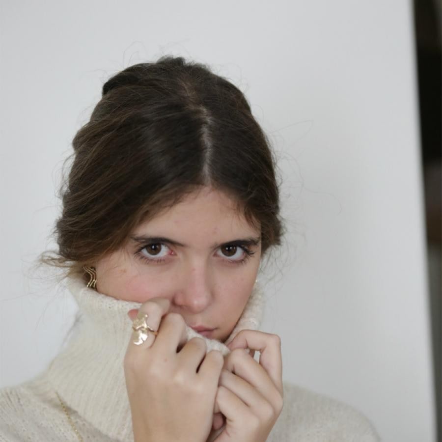 CREOLE 3 VAGUES ピアス ゴールド ゴールド FREE