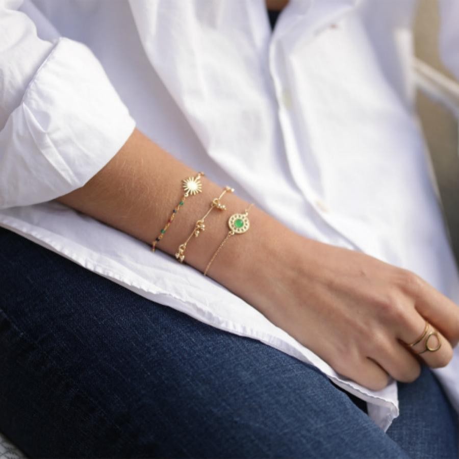 SARAH ブレスレット ゴールド ゴールド FREE