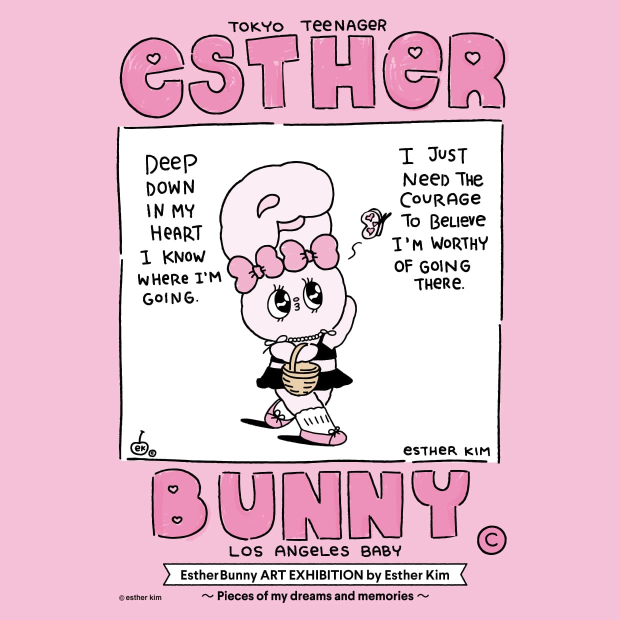 EstherBunny ART EXHIBITION by Esther Kim ～Pieces of my dreams and memories～