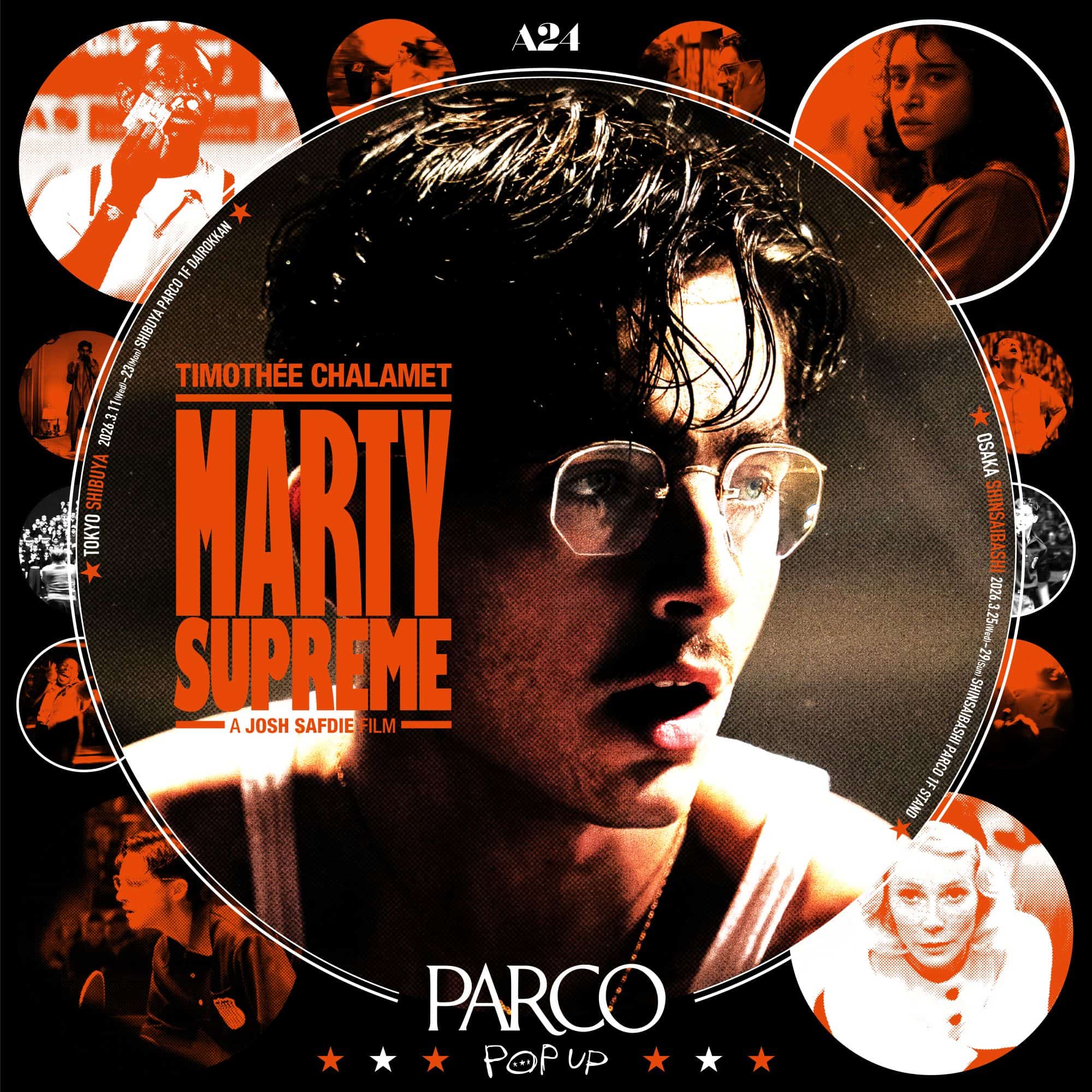 A24×PARCO『MARTY SUPREME』POP UP SHOP★★★